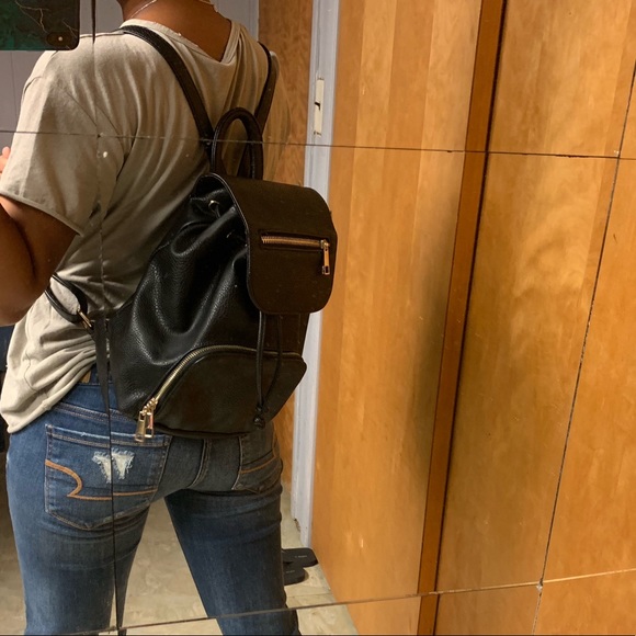 Aldo Handbags - MINI ALDO BACKPACK (BLACK)